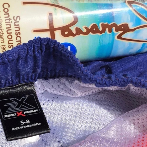 CUTE Boys Zero Xposur Swim Board Shorts sz S-8 - Picture 5 of 8